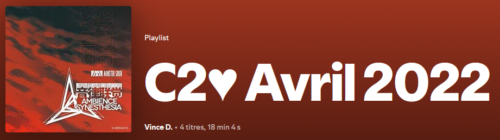 Playlist C2♥ d’Avril 2022