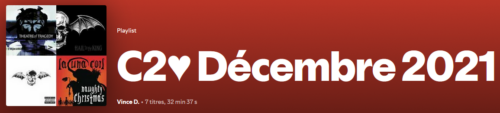 Playlist C2♥ de Décembre 2021