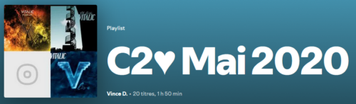Playlist C2♥ de Mai 2020