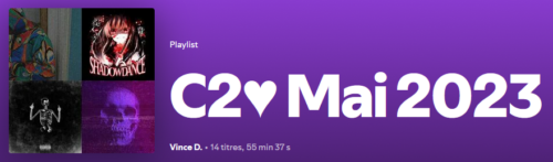 Playlist C2♥ de Mai 2023