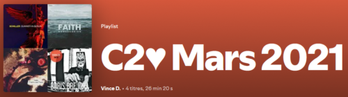Playlist C2♥ de Mars 2021