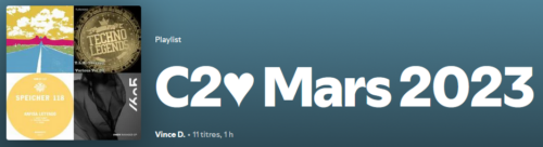 Playlist C2♥ de Mars 2023