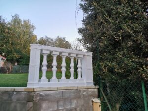 3D – Balustrade jardin