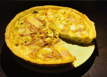 Quiche au chou chinois